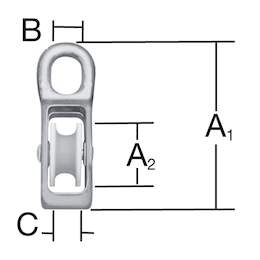 1159279 - Blockseilrollen