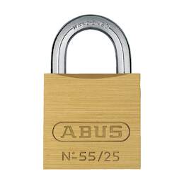 1170339 - Vorhangschloss-Messing 55/25