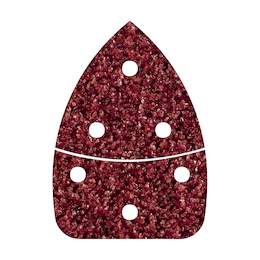 1289590 - Schleifblatt für Holz/Metall 98x139mm, Klett,1Pkg=6Stk
