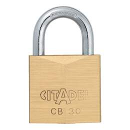 1212134 - Vorhangschl.Messing Citadel 30 inkl.2 Schlüssel