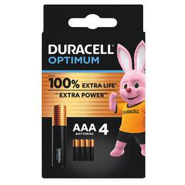 1309299 - Alkaline Batterie AAA 4er-Pack Optimum