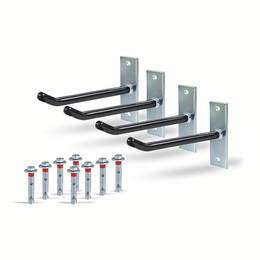 1269343 - Felgenhalter-Set verz.,4 Stk. Stahlhaken