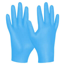 1320750 - Einweghandschuh Nitril Eco blau, ungepudert Gr.M, 100Stk