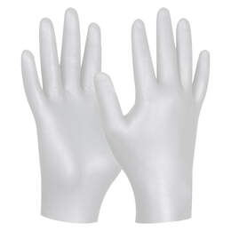 1320754 - Einweghandschuh Nitril Eco weiß, ungepudert Gr.M, 100Stk