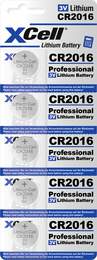 1321174 - Lithium-Knopfzelle CR2016 5er Pack 3V 90 mAh