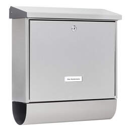 1325165 - Briefkasten InoxStar 4720 Ni Edelstahl, HxBxT: 395x380x115