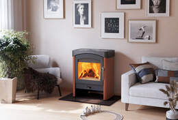 1325337 - Kaminofen Pallas Keramik Erde.