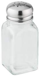 1329918 - Salz-u.Pfefferstreuer 10cm Glas/Inox