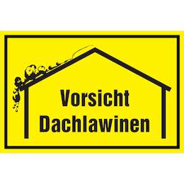 1177464 - Hinweisschild 300x200mm Vorsicht Dachlawine,1Stk.
