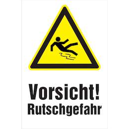 1177389 - Warnschild 300x200mm Rutschgefahr,1Stk.