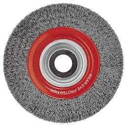 1072131 - Rundbürste gewellt Bohrung 31,75mm Stahldr. 0,3mm