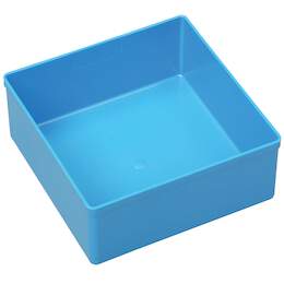 1238859 - Wechselbox Höhe 45mm Typ3 blau Außen 108x108x45mm