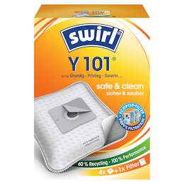 1121906 - Staubsaugerbeutel Y101 Swirl EcoPor