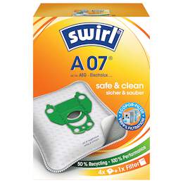 1129973 - Staubsaugerbeutel A07 Swirl EcoPor zu AEG