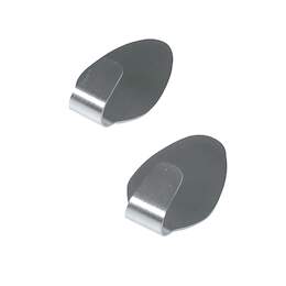 1172538 - Klebehaken 3cm Edelstahl 2er SB