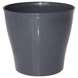 1215705 - Blumentopf Casablanca anthrazi u. Aqua Green braun