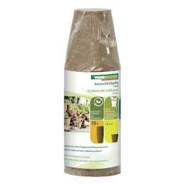 1234063 - Anzuchttöpfe 8cm rund 16 Stk./ Pkg.