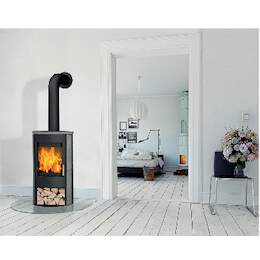 1250164 - Kaminofen Zaria Speckstein schwarz