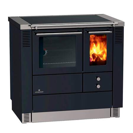 1256151 - Festbrennstoffherd LC 75 B Edition schwarz RA links