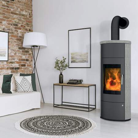 1256575 - Kaminofen Taurus Aqua Naturstein Serpentin