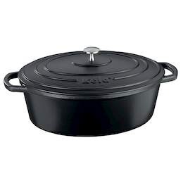 1273210 - Bräter Calido oval 6,5l 33x26x12 cm schwarz