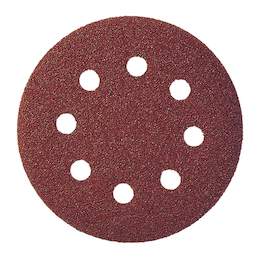 1232570 - Schleifblatt gel. Universal Klett. 125mm 1 Pkg=5 Stk.