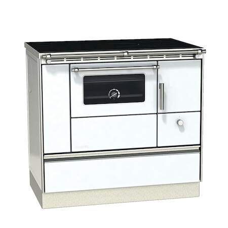 1238155 - Festbrennstoffherd Rega2 90 weiß, rechts