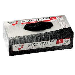 1285679 - Einweghandschuhe Medstar Nitril schwarz 100 St.